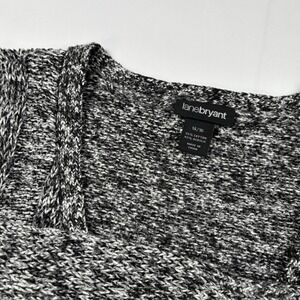 Lane Bryant Women's Black Long Sleeve Sweater 16/18